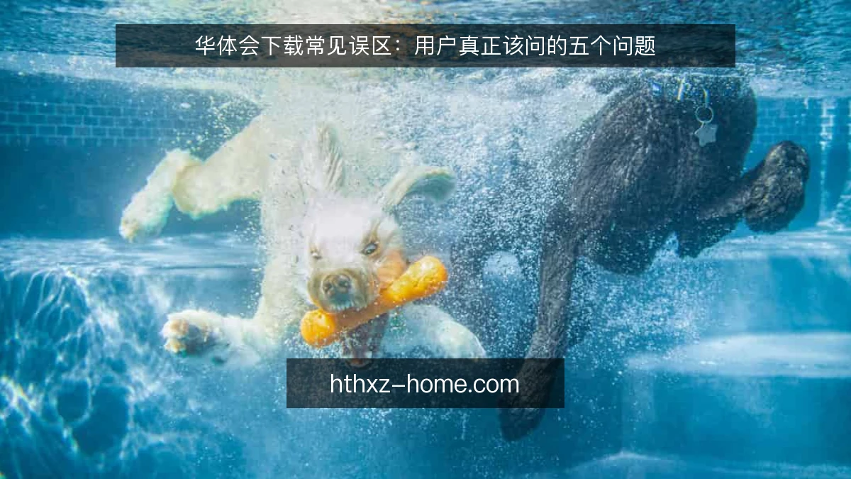 华体会下载常见误区：用户真正该问的五个问题